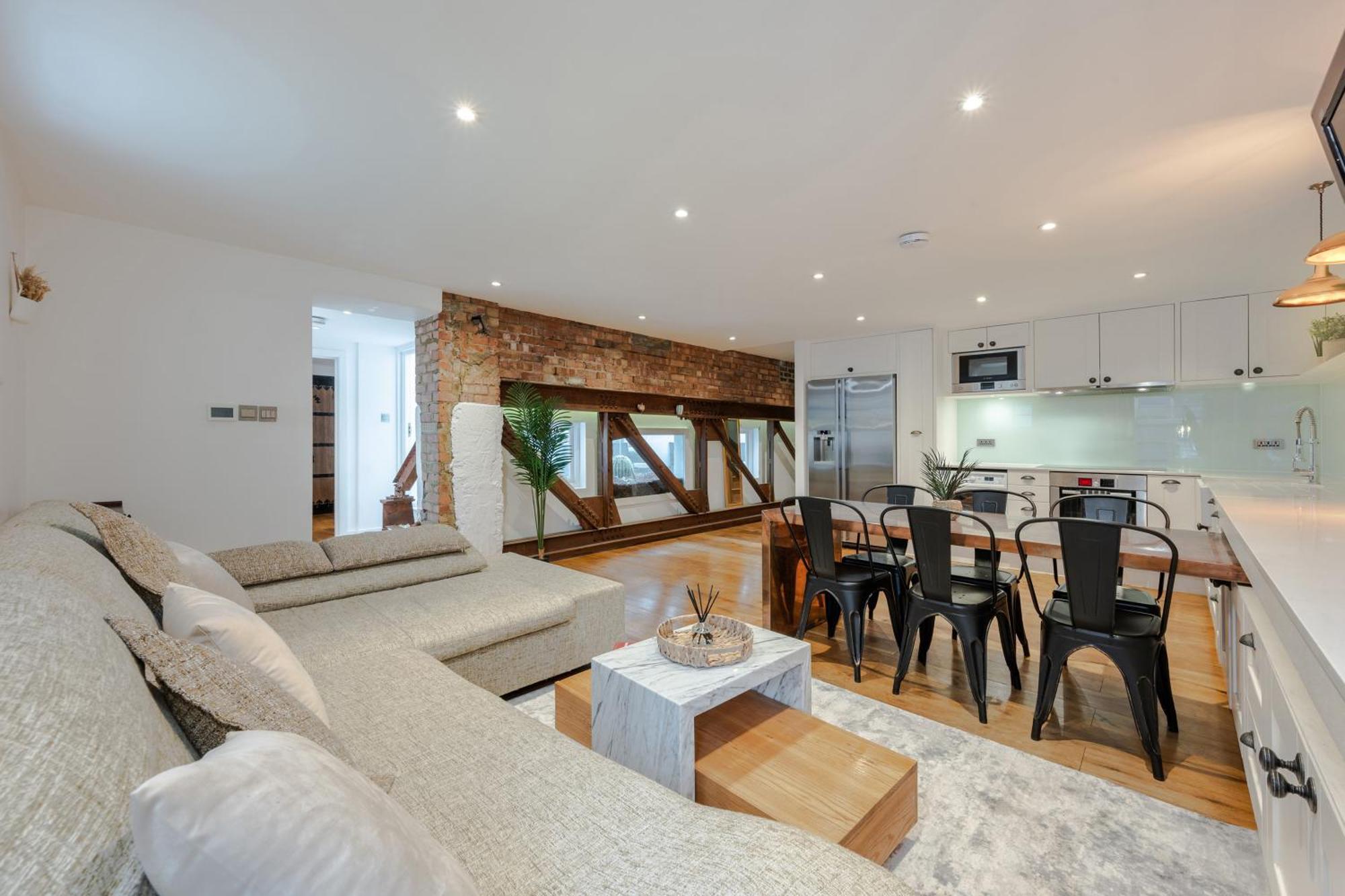 Stunning Duplex Apartment In Central London Bagian luar foto